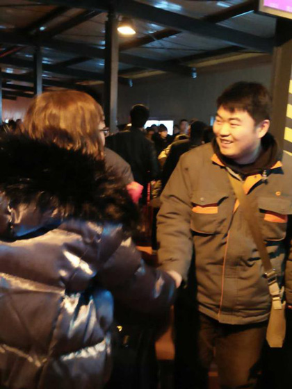 热烈欢迎“北京煤改电战士们”回家